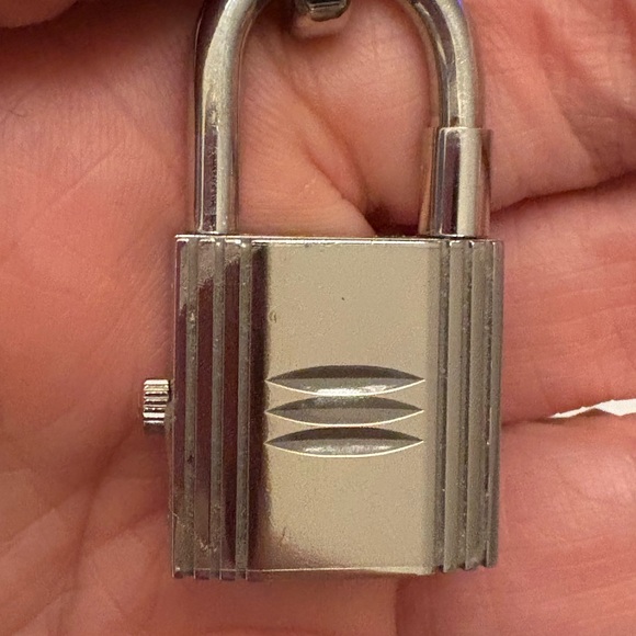 Hermes Kelly Paris Swiss made brown and silver watch. - Picture 5 of 9